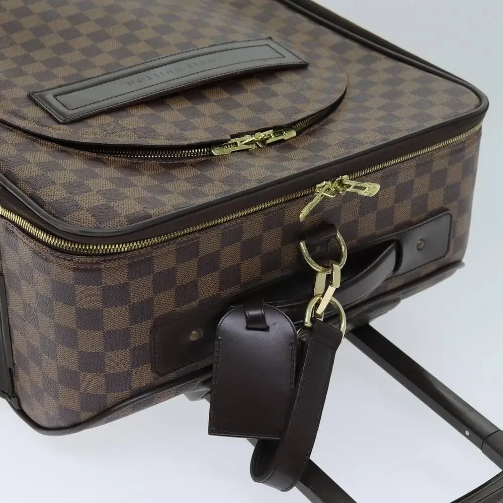 LOUIS VUITTON Damier Ebene Pegas 55 Suitcase N23294
